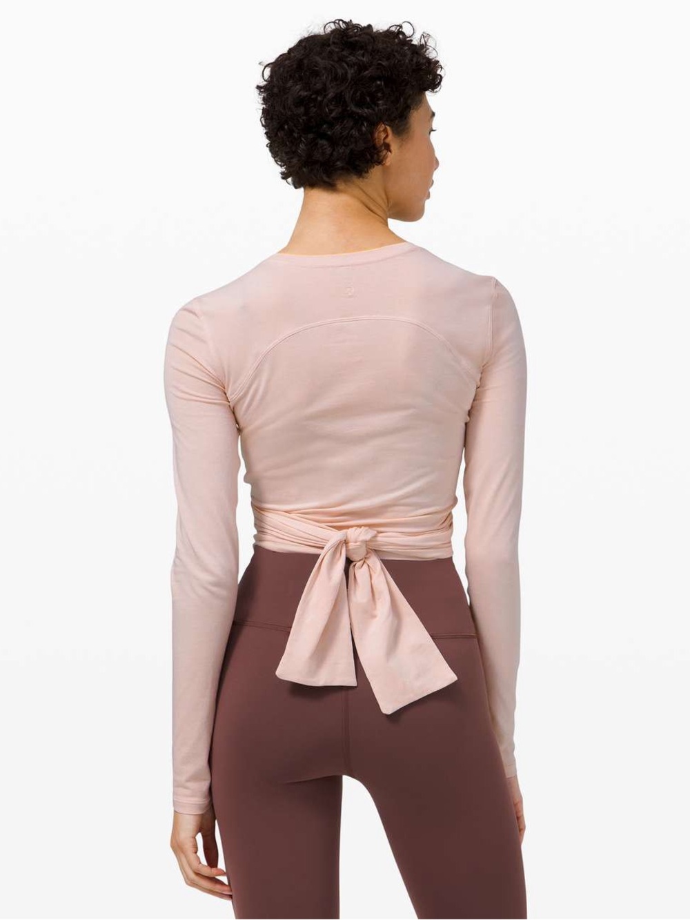 Lululemon Gather and Grow Long Sleeve Feather Pink